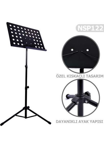 NSP122 Nota Sehpası Profesyonel