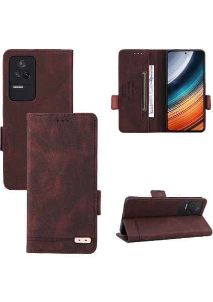 Kart Tutucu Kickstand Tam Koruma ile Xiaomi Poco F4 5g Için Kılıf (Yurt Dışından) fiyatları