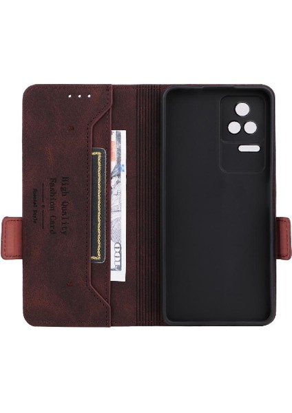 Kart Tutucu Kickstand Tam Koruma ile Xiaomi Poco F4 5g Için Kılıf (Yurt Dışından) fırsatları