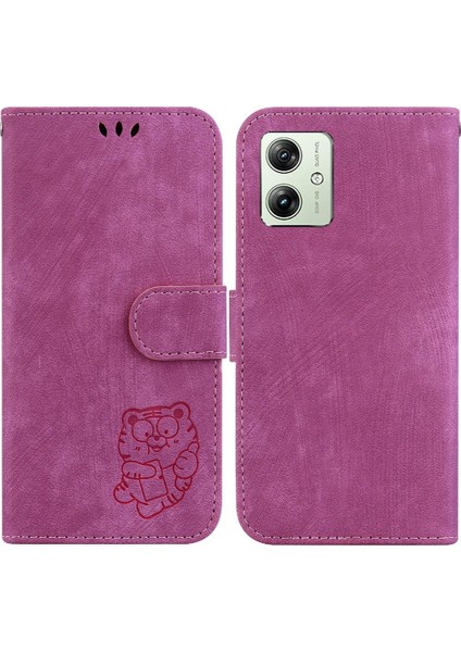 Motorola Moto G54 5g Için Kılıf Cüzdan Kılıf Tutucu Kapak Flip Folio Kart (Yurt Dışından)