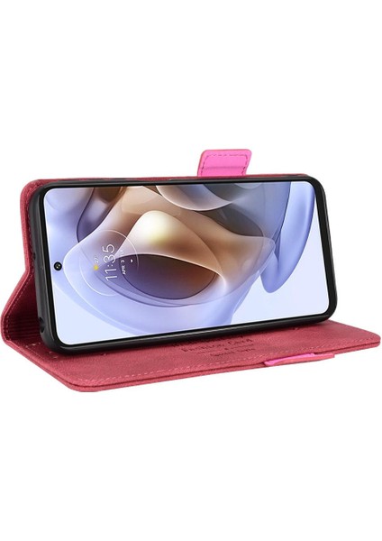 Kart Tutucu Kickstand Kart Ekleme ile Motorola Moto G31/G41 Için Kılıf (Yurt Dışından) modelleri