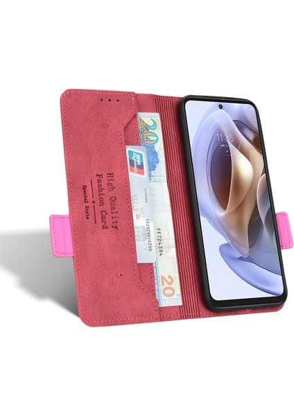 Kart Tutucu Kickstand Kart Ekleme ile Motorola Moto G31/G41 Için Kılıf (Yurt Dışından) fırsatları