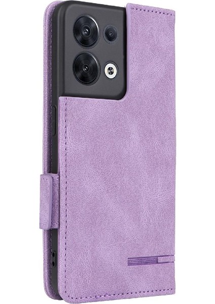 Oppo Oppo 8t 4g Deri Için Kılıf Folio Flip Case ile Tam Koruma (Yurt Dışından)