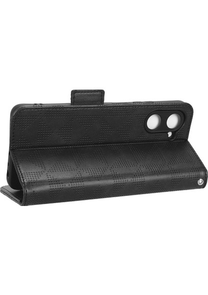 Realme 10 4g 3 Kart Tutucu Pu Deri Kapak Çevirin Cüzdan Görüntüleme (Yurt Dışından)