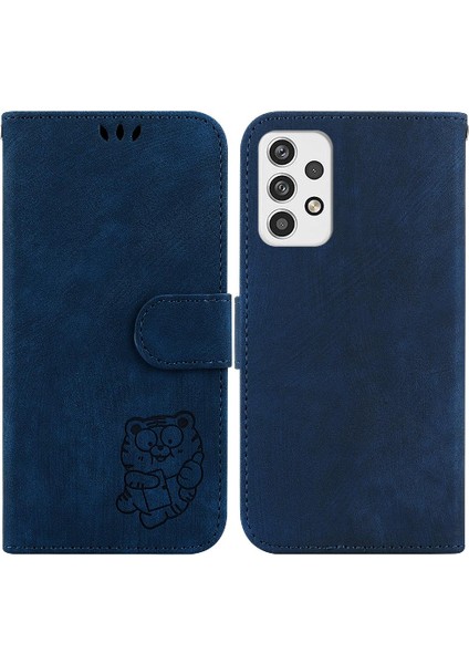 Samsung Galaxy A23 5g/4g Için Kılıf Tutucu Kapak Çevirin Folio Kabartmalı Sevimli (Yurt Dışından)