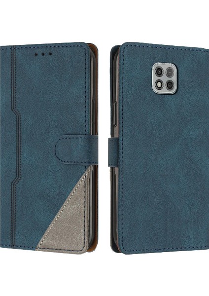 Motorola Moto G Güç 2021 Kart Yuvaları Için Kılıf Kapak Pu Deri Manyetik (Yurt Dışından)