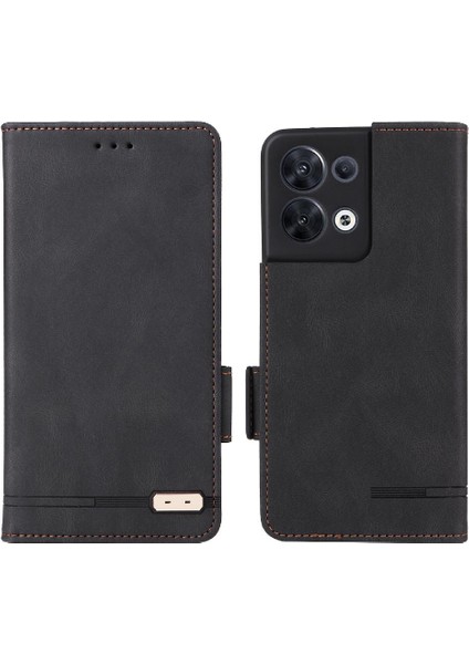 Oppo Oppo 8t 4g Deri Için Kılıf Folio Flip Case ile Tam Koruma (Yurt Dışından)