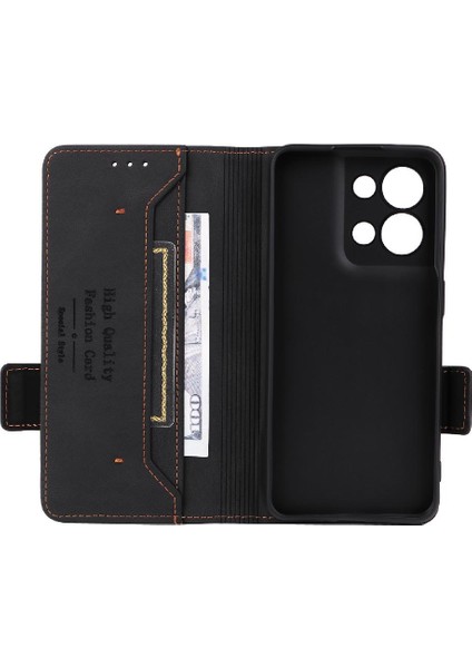 Oppo Oppo 8t 4g Deri Için Kılıf Folio Flip Case ile Tam Koruma (Yurt Dışından)