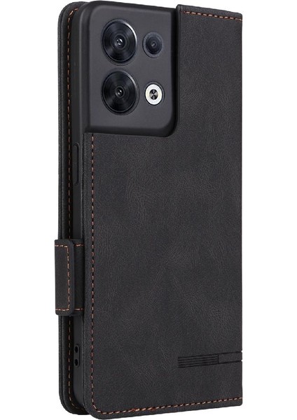 Oppo Oppo 8t 4g Deri Için Kılıf Folio Flip Case ile Tam Koruma (Yurt Dışından)