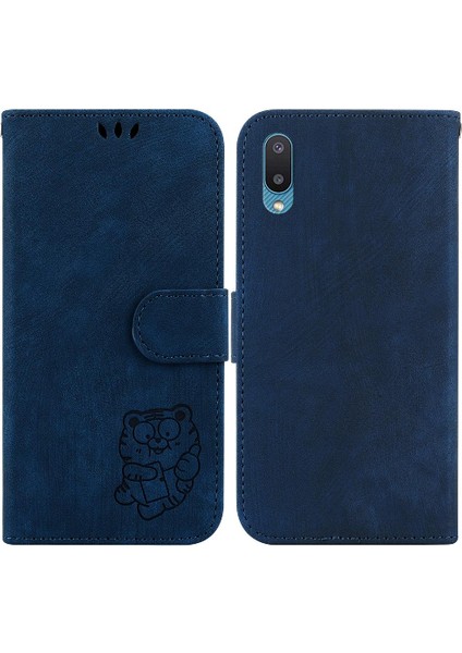 Samsung Galaxy A02/M02 Tutucu Kapak Flip Folio Cüzdan Kılıf Kartı (Yurt Dışından)