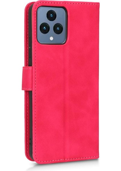 T-Mobile Revvl 6 5g Koruyucu Kapak Deri Folio Flip Case Için Kılıf (Yurt Dışından)