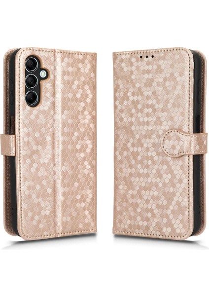 Samsung Galaxy M14 5g Için Kılıf Deri Cüzdan Kapak Geometrik Desen (Yurt Dışından) indirimleri