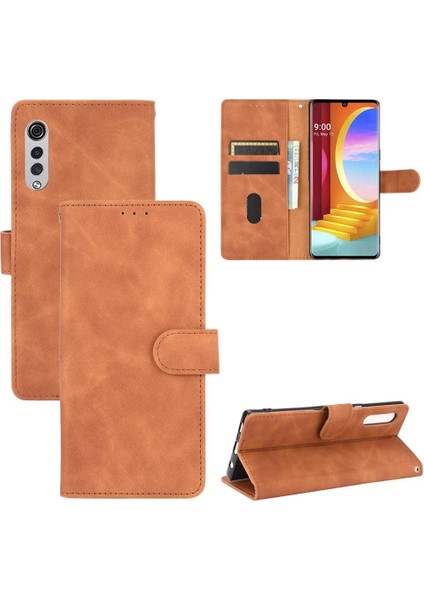 Lg Kadife Tam Koruma Deri Folio Flip Case Kart Kapak Için Kılıf (Yurt Dışından) fiyatları