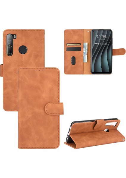 Kart Tutucu Kickstand Kart Ekleme ile Htc Desire 20 Pro Için Kılıf (Yurt Dışından) modelleri