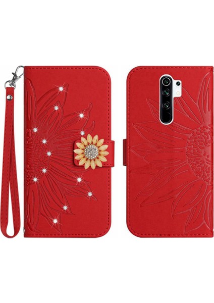 Xiaomi Redmi Için Not 8 Pro Telefon Kılıfı Pu Deri Kapak Çevirin Kart (Yurt Dışından)
