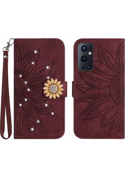 Oneplus 9 Için Kılıf Pro Telefon Kılıfı Darbeye Tpu Kabuk Kapak Cüzdan Kredi (Yurt Dışından)