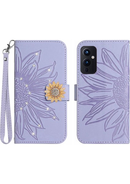 Oneplus 9 Telefon Kılıfı Için Kılıf Darbeye Tpu Kabuk Kapak Cüzdan Kredi Pu (Yurt Dışından)