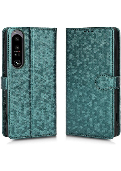 Sony Xperia 1 Iv Manyetik Toka Geometrik Desen Deri Cüzdan Için Kılıf (Yurt Dışından) indirimleri