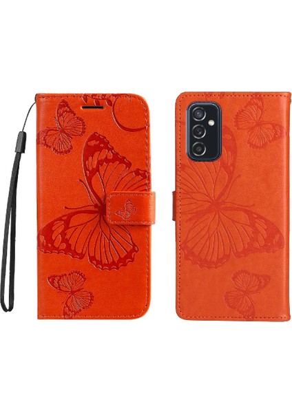 Samsung Galaxy M52 5g Darbeye Kapak Flip Kickstand Pu Deri (Yurt Dışından)