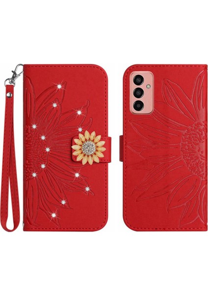 Samsung Galaxy M23 5g Telefon Kılıfı Için Kılıf Kart Tutucu Pu Deri Flip Kapak (Yurt Dışından)