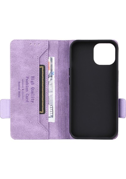 Kart Tutucu Kickstand ile iphone 15 Deri Folio Flip Case Için Kılıf (Yurt Dışından) indirimleri