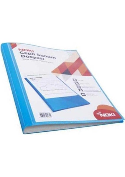 Sunum Dosyası Cepli 60 Yaprak A4 Mavi fiyatları