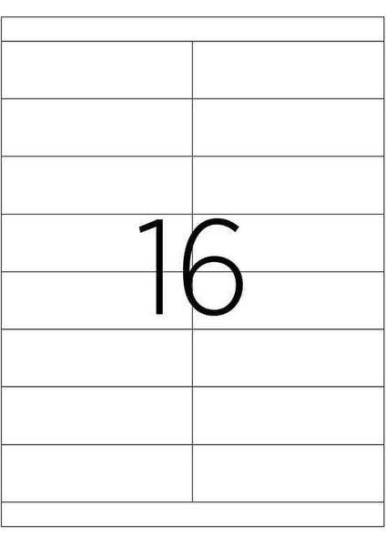 Laser Etiket Kod 2216 105MM x 35MM fiyatları