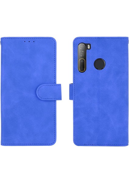 Kart Tutucu Kickstand Kart Ekleme ile Htc Desire 20 Pro Için Kılıf (Yurt Dışından)