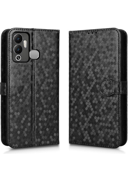 Lnfinix Not 30 5g Geometrik Desen Manyetik Toka Deri Kapak Için Kılıf (Yurt Dışından) fiyatları