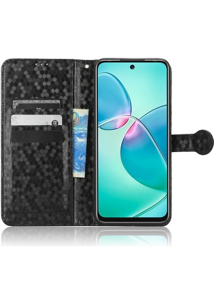 Lnfinix Not 30 5g Geometrik Desen Manyetik Toka Deri Kapak Için Kılıf (Yurt Dışından) indirimleri