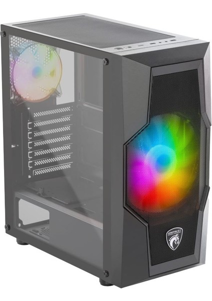 Grıffın G1 1X200MM 1X120MM Argb 1x3.2 2x2.0 USB Kumandalı Oyun Bilgisayar Kasası(Psu Yok)