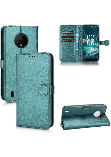 Nokia C200 Geometrik Desen Deri Cüzdan Kapak Manyetik Toka (Yurt Dışından) indirimleri
