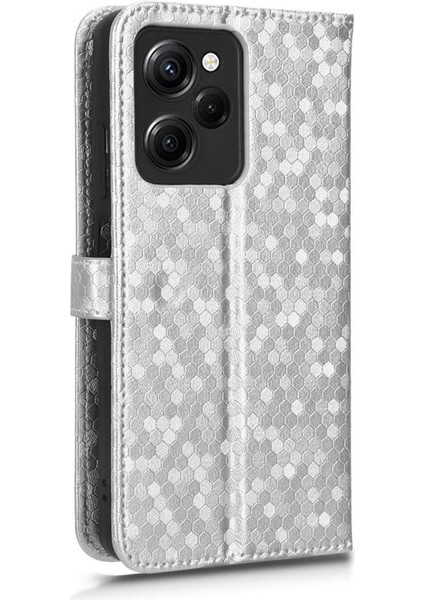 Xiaomi Poco X5 Pro 5g Manyetik Toka Geometrik Desen Deri Kılıf (Yurt Dışından) indirimleri