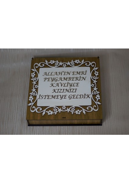 Kız Isteme/çikolata Kutusu Kişiye Özel Isim Veya Söz Yazılı fırsatları