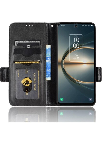 Tcl 30V 5g Flip Kapak Cüzdan Görüntüleme Standı 3 Kart Tutucu Pu (Yurt Dışından) indirimleri