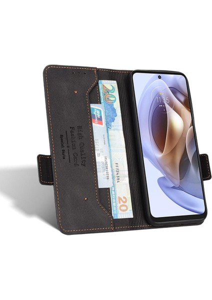 Kart Tutucu Kickstand Kart Ekleme ile Motorola Moto G31/G41 Için Kılıf (Yurt Dışından) indirimleri