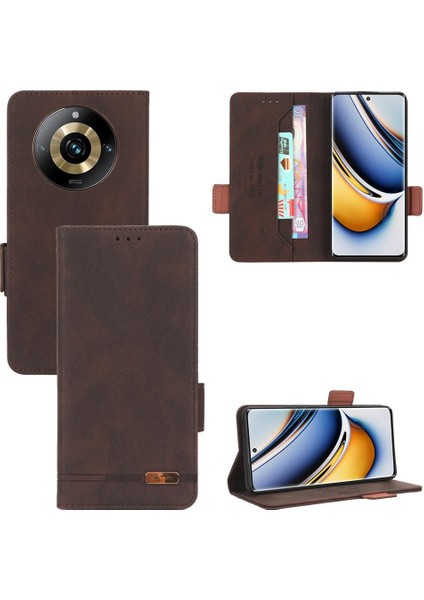 Realme 11 Pro Artı Kart Tutucu Kickstand ile Tam Koruma (Yurt Dışından)