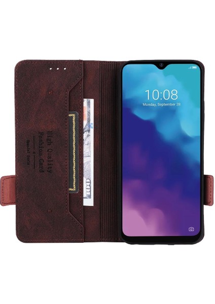 Kart ile Zte V30 Vita Tam Koruma Deri Folio Flip Case (Yurt Dışından) fırsatları