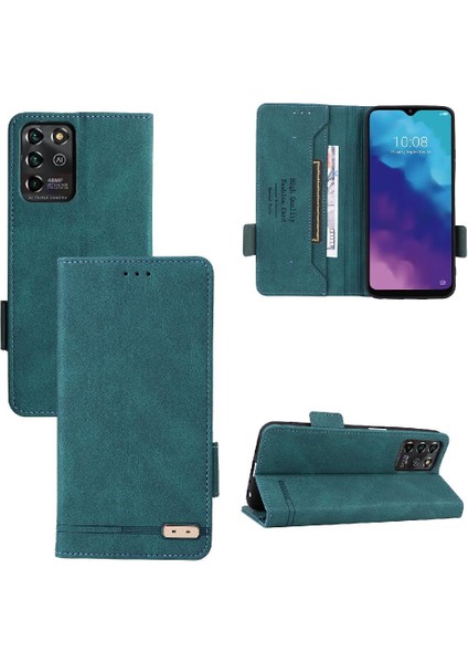 Kart ile Zte V2020 Deri Folio Flip Case Koruyucu Kapak (Yurt Dışından) fiyatları