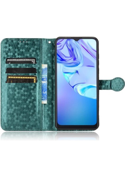 Tcl 30SE/TCL 30E Geometrik Desen Manyetik Toka Deri Cüzdan Için Kılıf (Yurt Dışından) modelleri