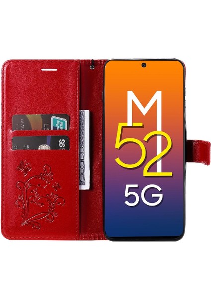 Samsung Galaxy M52 5g Darbeye Kapak Flip Kickstand Pu Deri (Yurt Dışından) fırsatları
