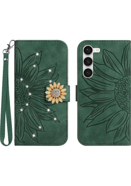 Samsung Galaxy S23 Artı Telefon Kılıfı Flip Cüzdan Kredi Kartı Pu Tpu (Yurt Dışından)