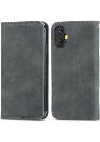 Tecno Spark 9 Pro Deri Çanta Basit Iş Kordon Cüzdan Için Kılıf (Yurt Dışından) indirimleri