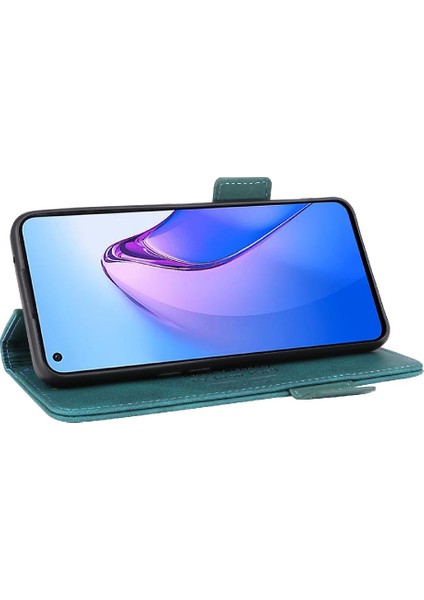 Oppo Oppo 8t 4g Deri Için Kılıf Folio Flip Case ile Tam Koruma (Yurt Dışından)