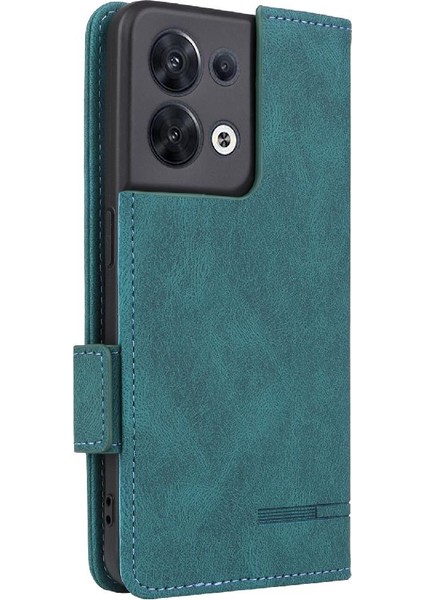 Oppo Oppo 8t 4g Deri Için Kılıf Folio Flip Case ile Tam Koruma (Yurt Dışından)