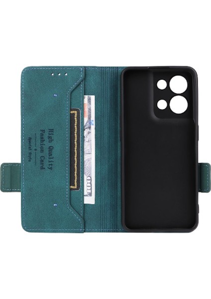 Oppo Oppo 8t 4g Deri Için Kılıf Folio Flip Case ile Tam Koruma (Yurt Dışından)