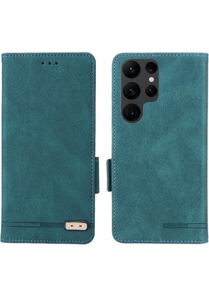 Samsung Galaxy S23 Ultra Koruyucu Kapak Için Kart Tutucu ile Tam (Yurt Dışından)