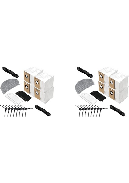 N2 Robot Süpürge Aksesuarları Için 2 Takım Hepsi Bir Arada Kit (Yurt Dışından)