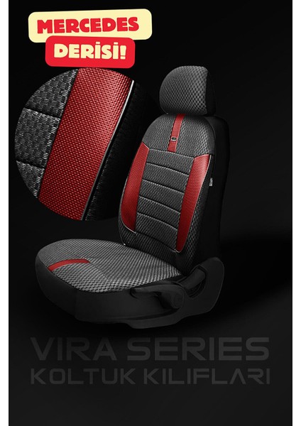 Seat Altea Mpv 2005-2012 Aracınıza Uyumlu Koltuk Kılıfı Ticari Siyah Krm fiyatları