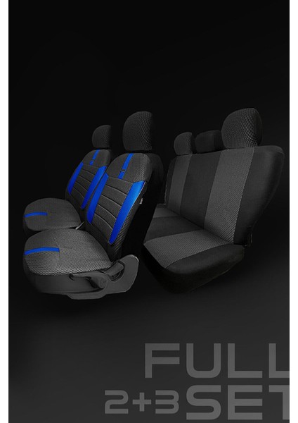 Ford Courier Hususi Hafif Ticari 2014 Aracınıza Uyumlu Koltuk Kılıfı Ticari Siyah Mavi modelleri